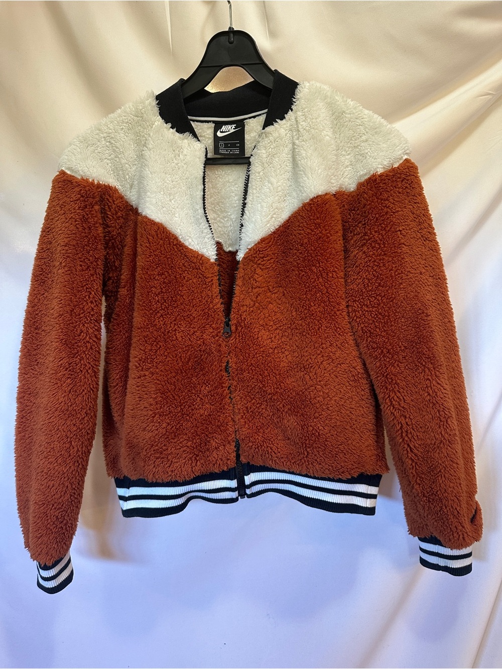 Retro Sherpa Bomber Jacket